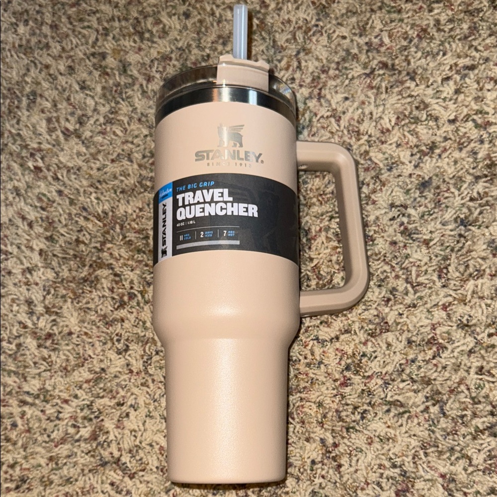 Stanley Travel Quencher 40oz OG 2021 Driftwood Tumbler NWT
